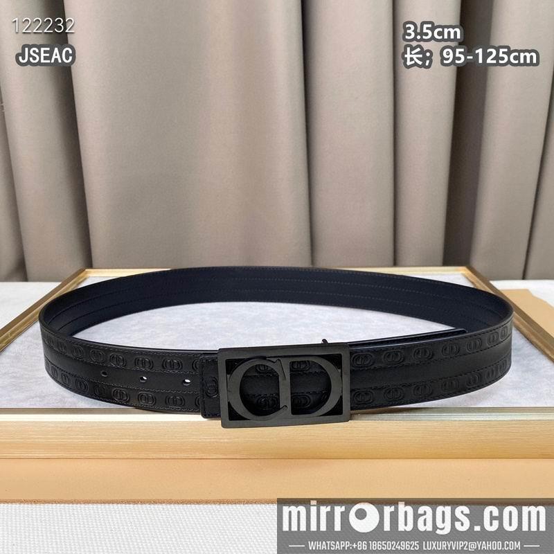 Dior belt 35mmX95-125cm 8L27