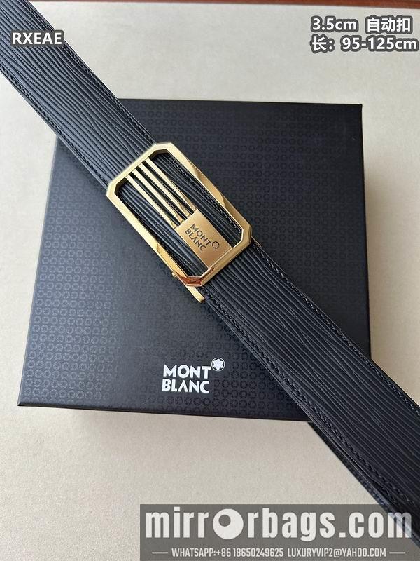 Montlanc belt 35mmX100-125cm 8L77