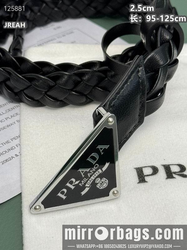 Prada belt 25mmX95-125cm 8L01