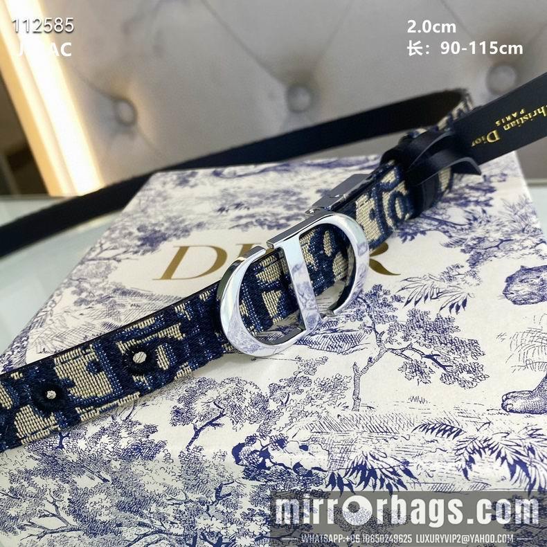 Dior Belt 20mmX90-115cm 8L06
