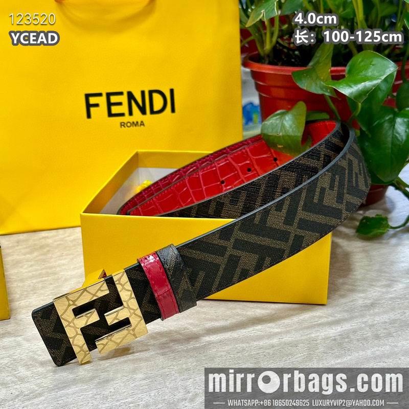Fendi belt 40mmX100-125cm 8L57