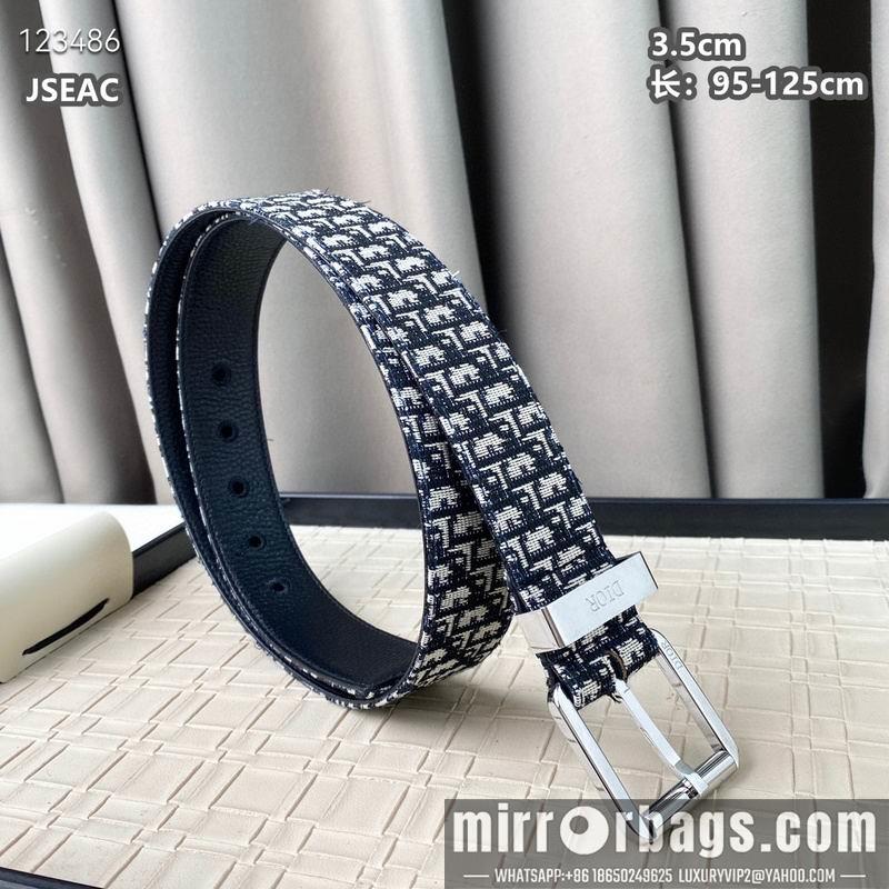 Dior belt 35mmX95-125cm 8L29