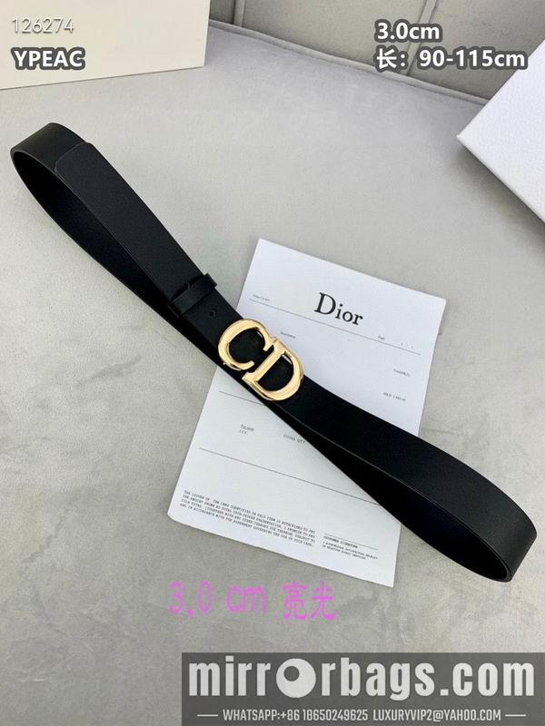 Dior belt 30mmX90-115cm 8L111004