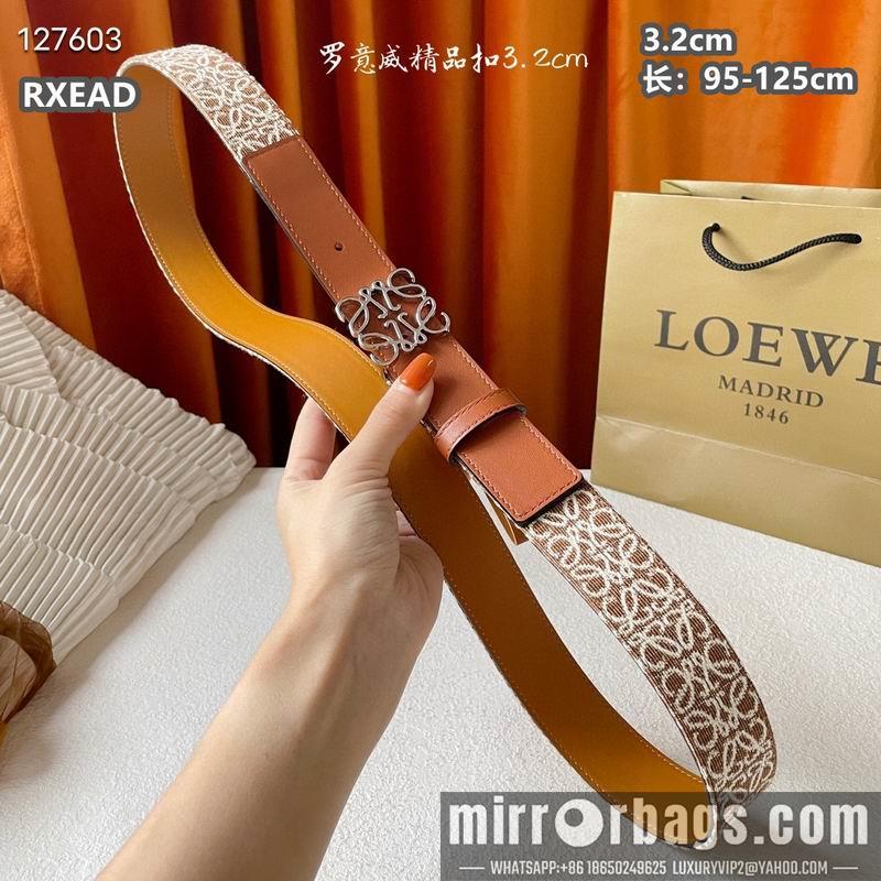 Loewe belt 32mmX95-125cm 8L05
