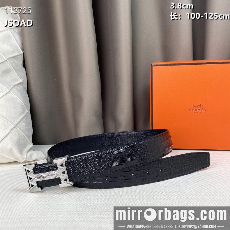 Hermes belt 38mmX100-125cm 8L082505