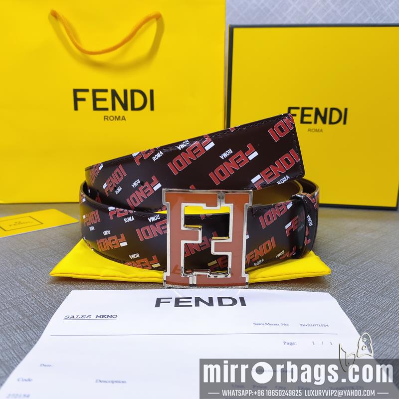 Fendi belt 38mmX80-125cm lb01