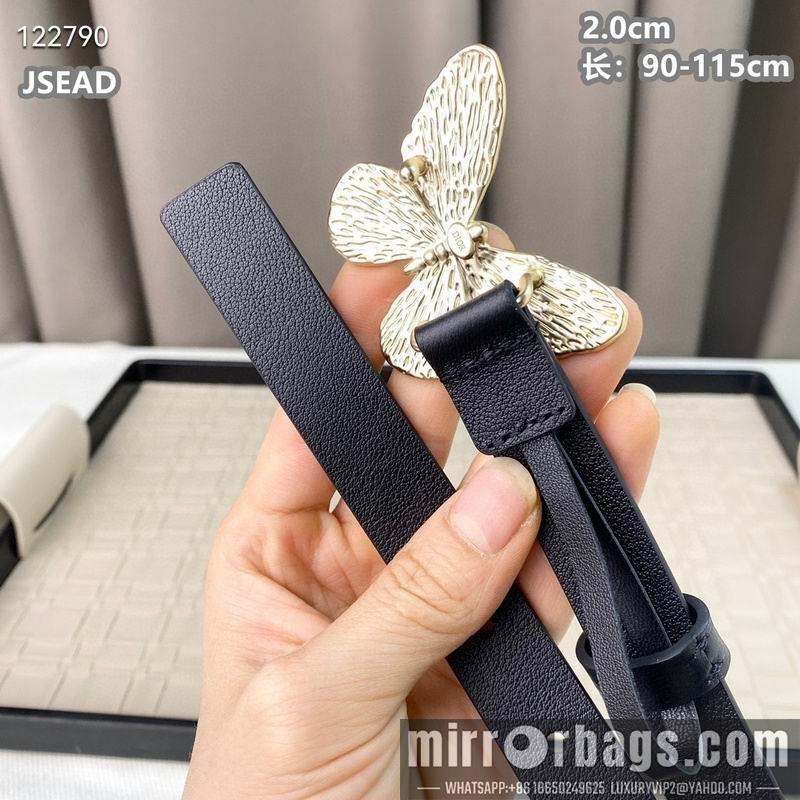 Dior belt 20mmX90-115cm 8L20