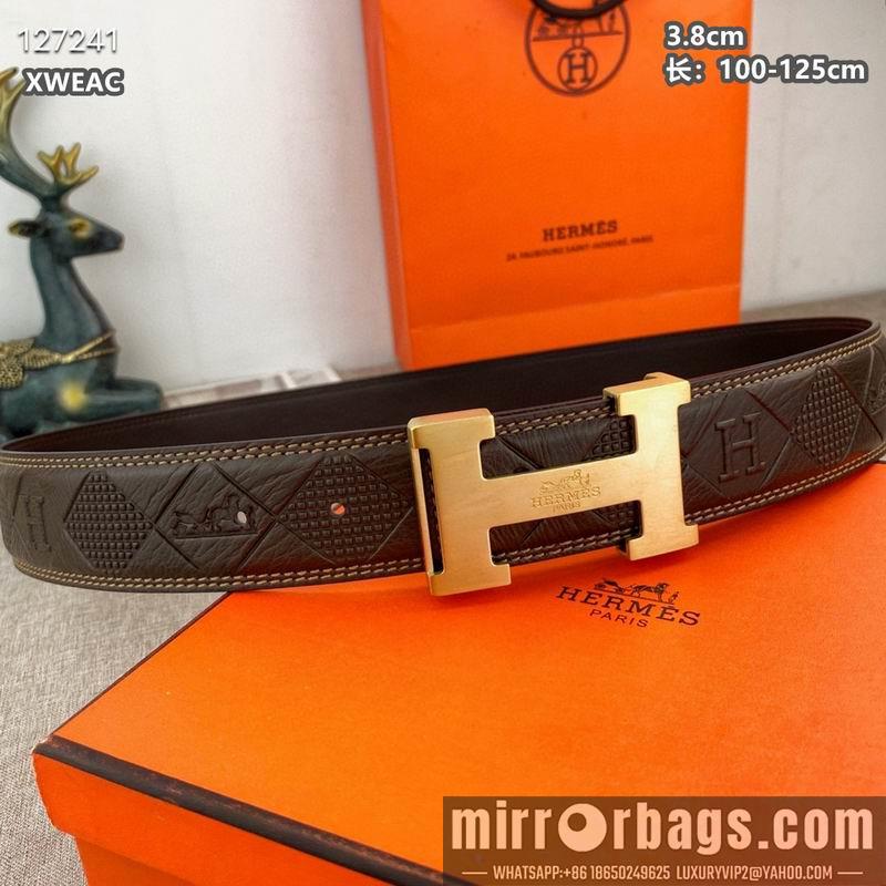 Hermes belt 38mmX100-125cm 8L49