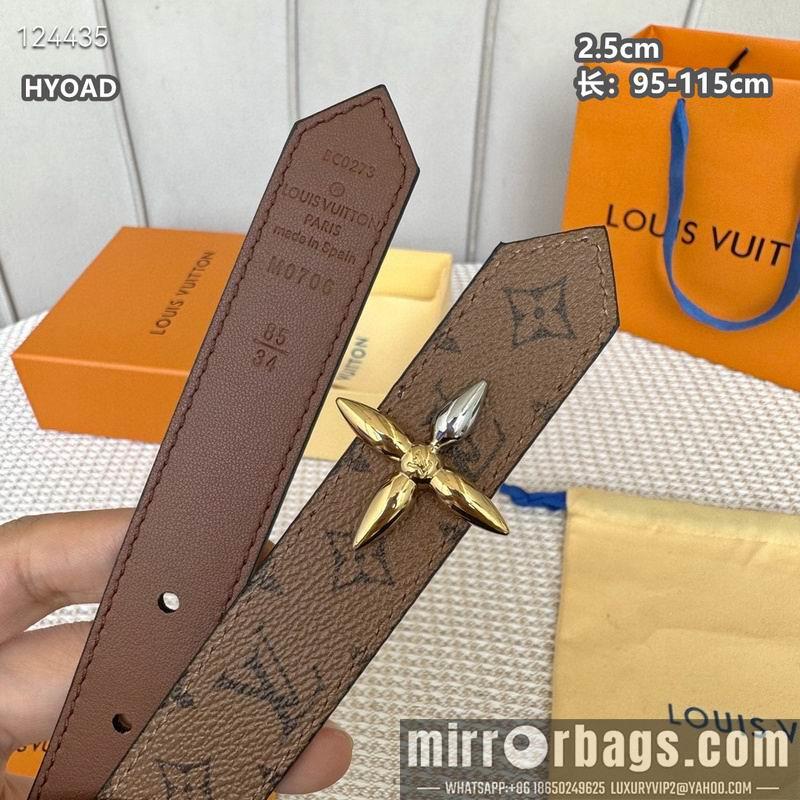 LV belt 25mmX95-115cm 8L14