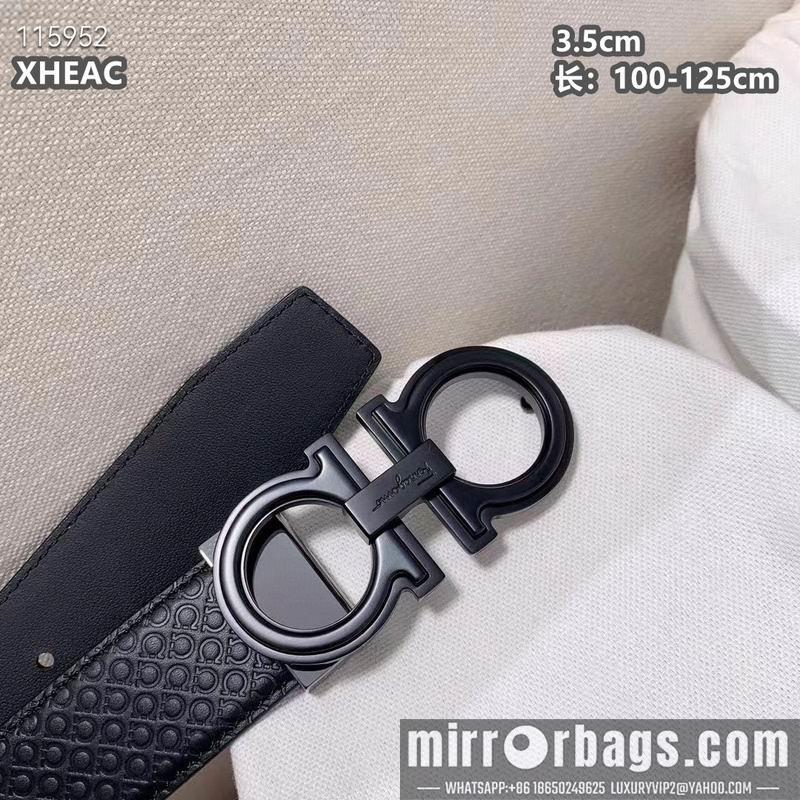 Ferragamo belt 35mmX100-125cm 8L49