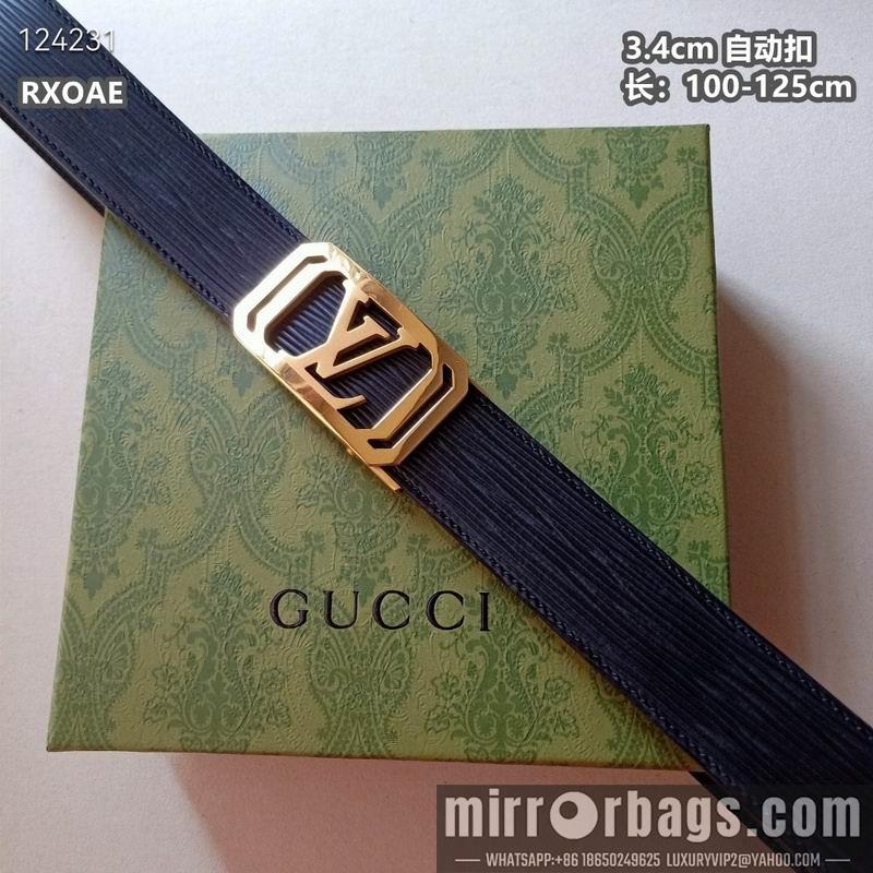 LV belt 34mmX100-125cm 8L30