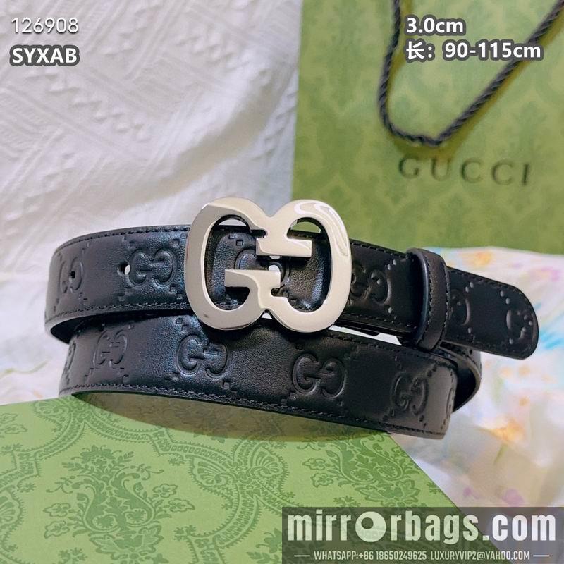Gucci belt 30mmX90-115cm 8L25