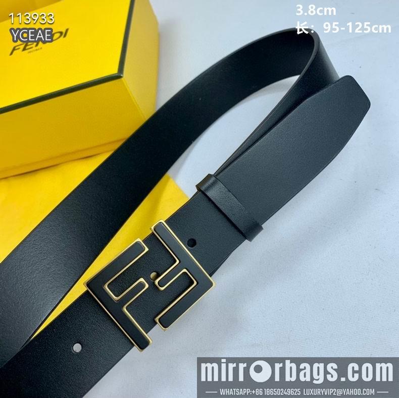 Fendi Belt 38mmX95-125cm 8L04
