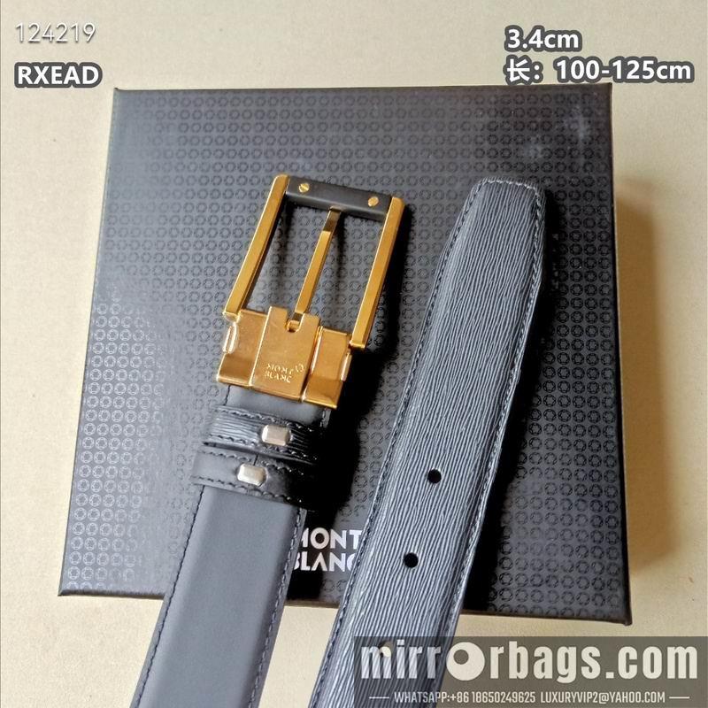 Montblanc belt 34mmX100-125cm 8L05