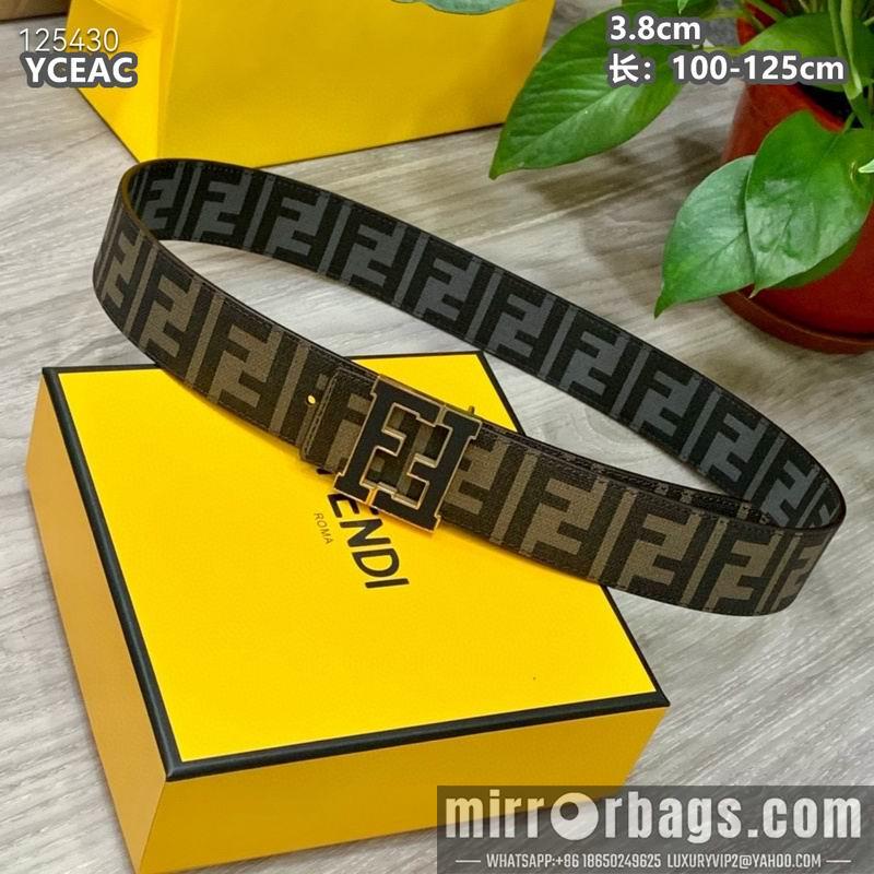 Fendi belt 38mmX100-125cm 8L23