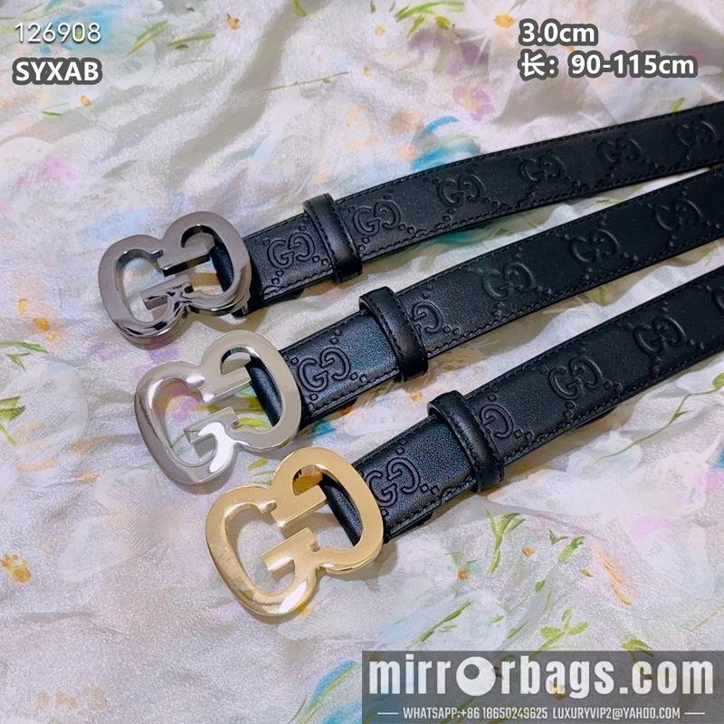 Gucci belt 30mmX90-115cm 8L25