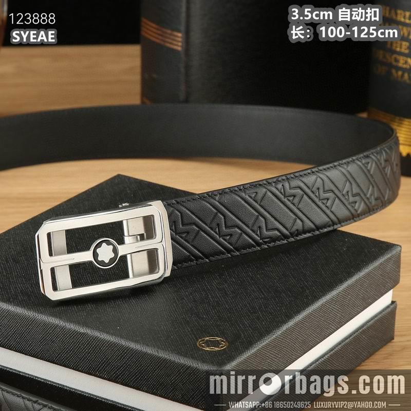 Montlanc belt 35mmX100-125cm 8L42