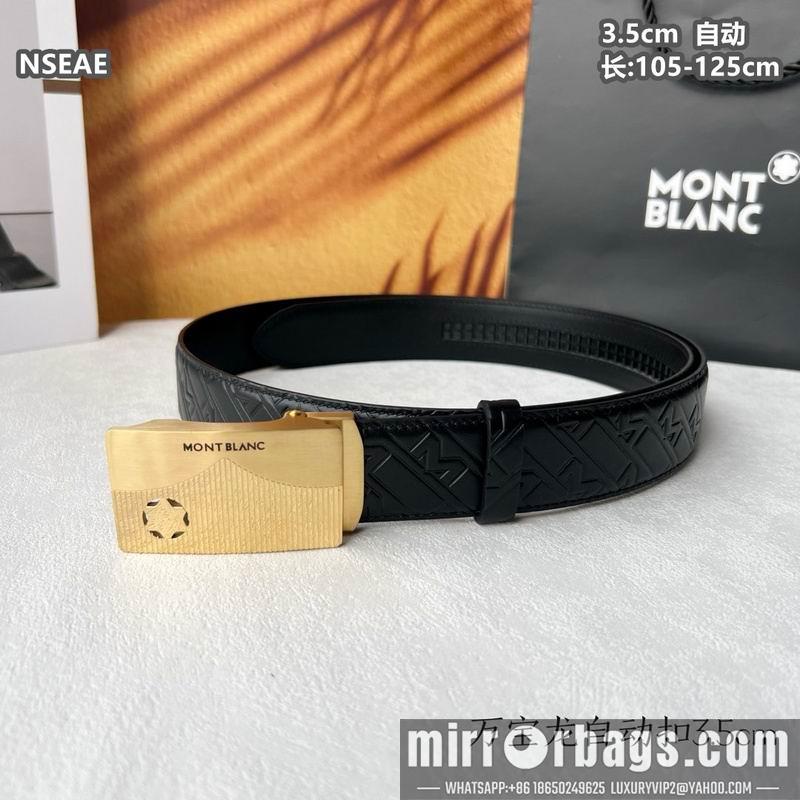 Montlanc belt 35mmX100-125cm 8L71
