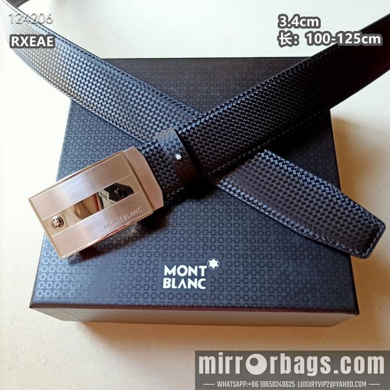Montlanc belt 34mmX100-125cm 8L11
