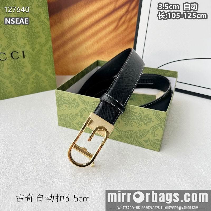 Gucci belt 35mmX105-125cm 8L86