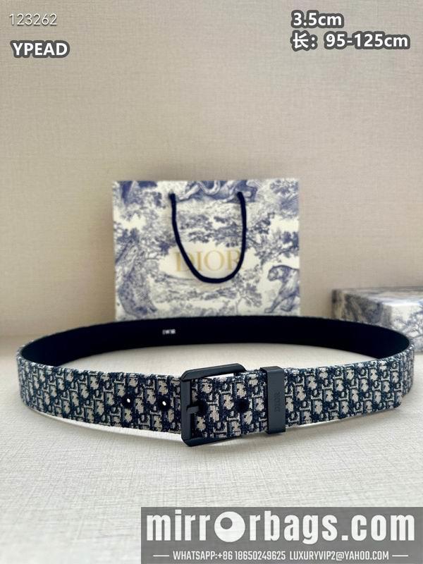 Dior belt 35mmX95-125cm 8L31