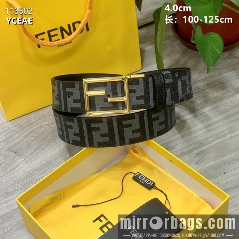 Fendi Belt 40mmX100-125cm 8L59