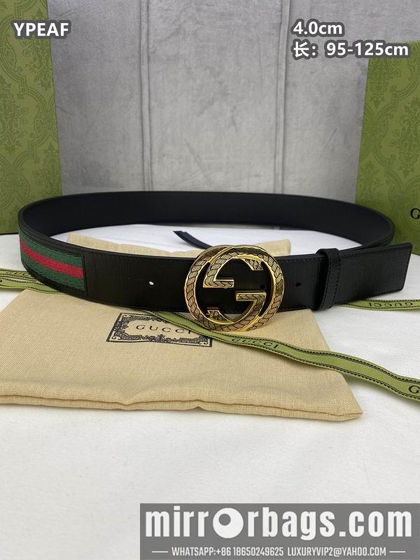 Gucci belt 40mmX95-125cm 8L15