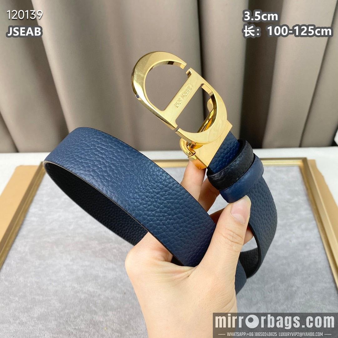 Dior belt 35mmX100-125cm 8L14