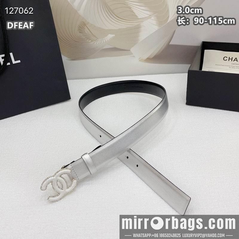 Chanel belt 30mmX90-115cm 8L36