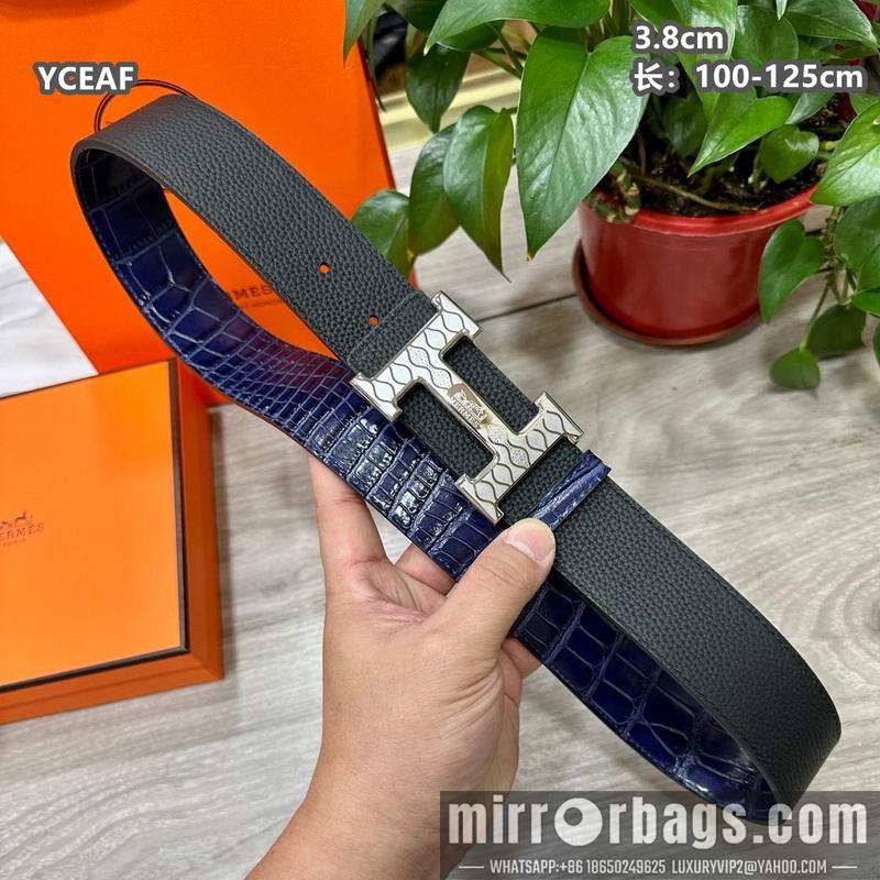 Hermes belt 38mmX100-125cm 8L60
