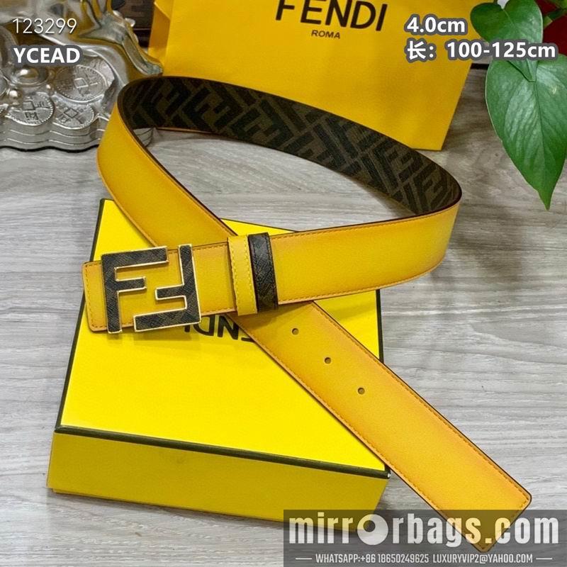 Fendi belt 40mmX100-125cm 8L66