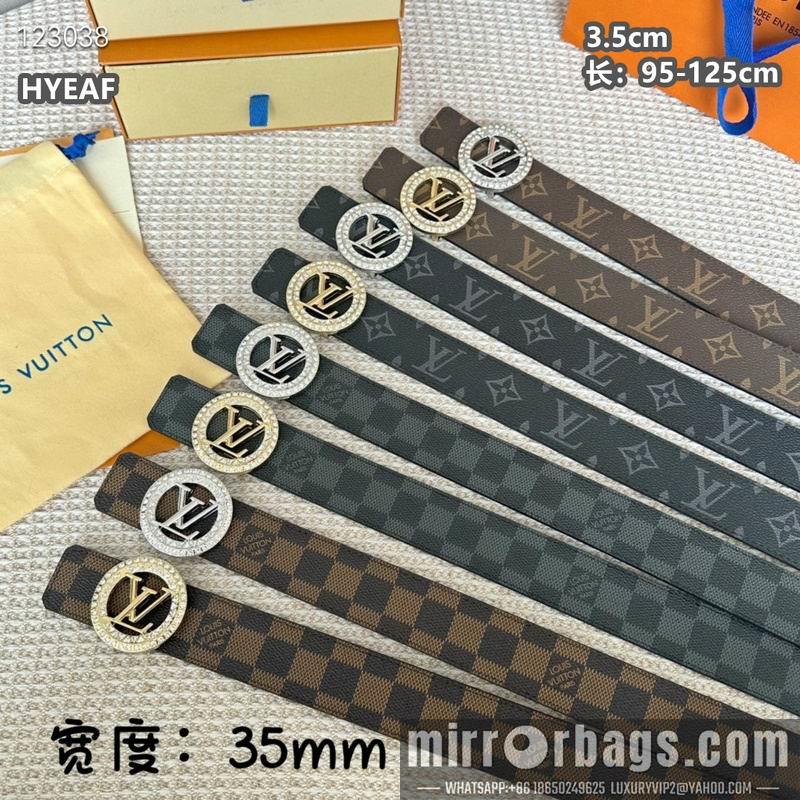 LV belt 35mmX95-125cm 8L02