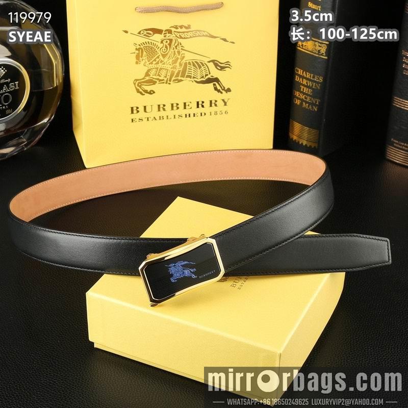 Burberry belt 35mmX100-125cm 8L3