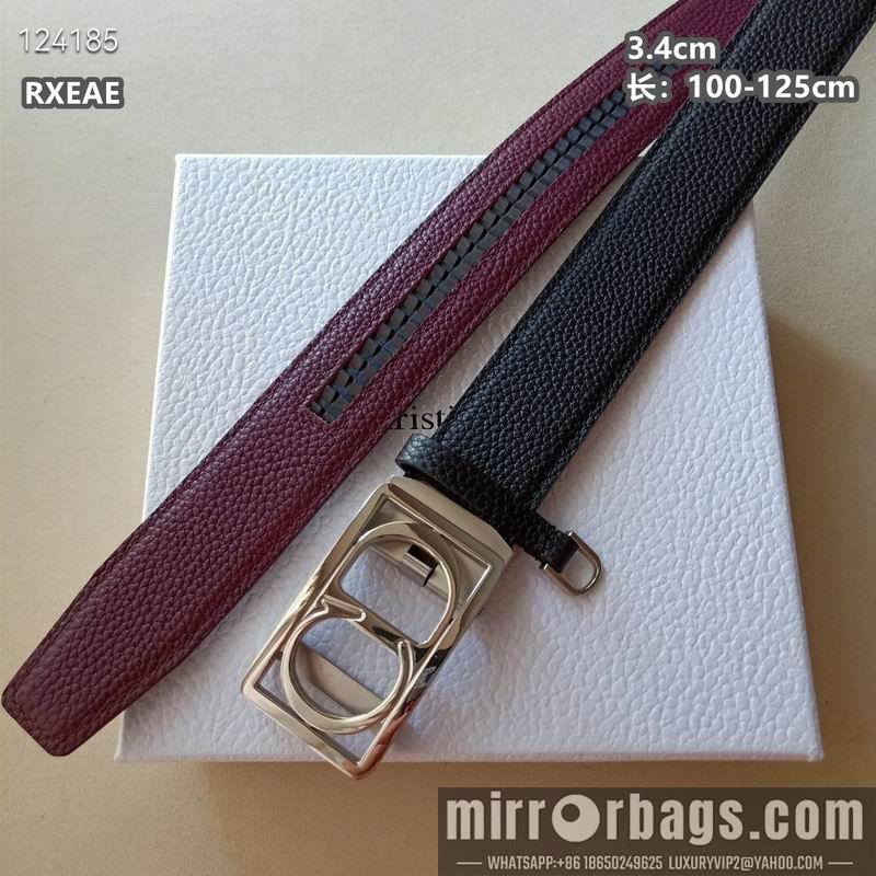 Dior belt 34mmX100-125cm 8L03