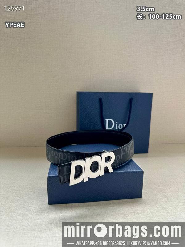 Dior belt 35mmX100-125cm 8L29