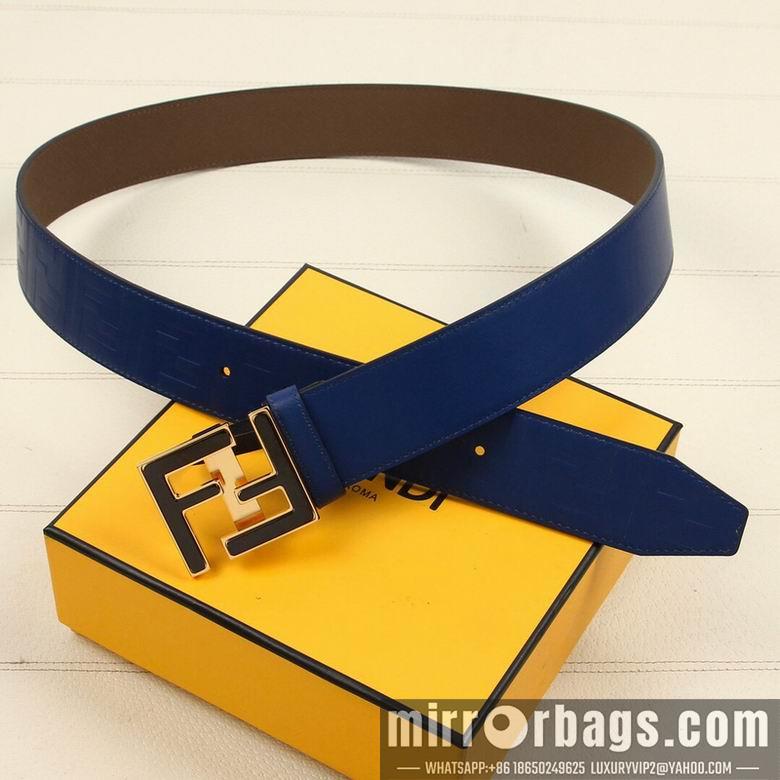 Fendi Belt 38mmX95-125cm 7D65