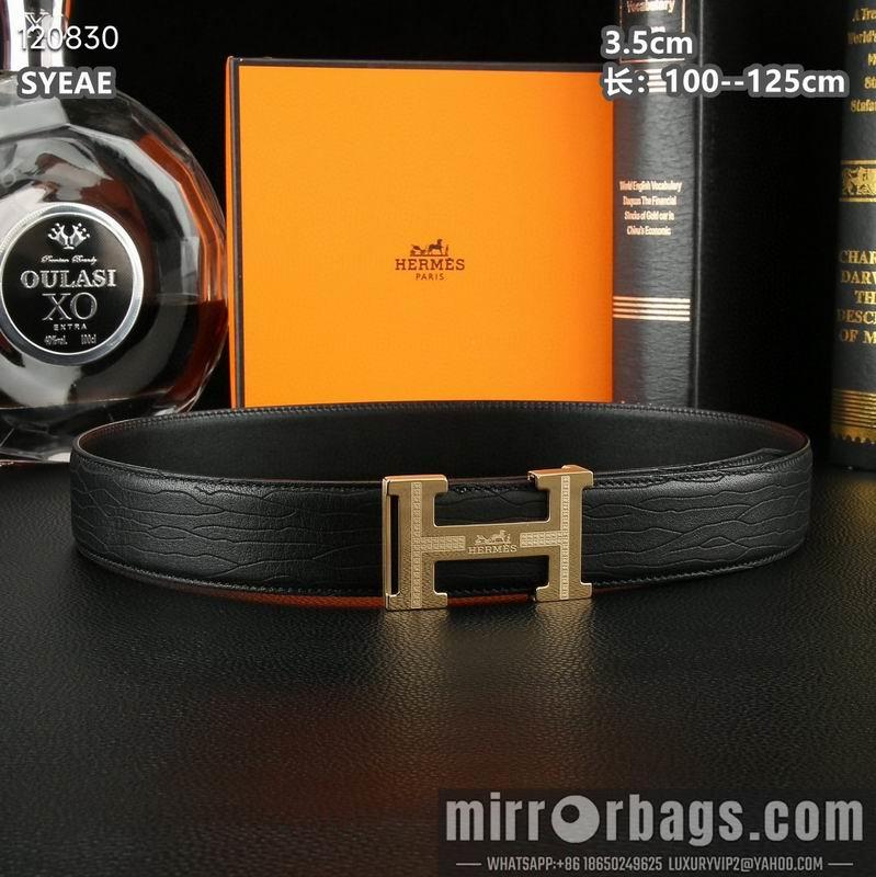 Hermes belt 35mmX100-125cm 8L072001