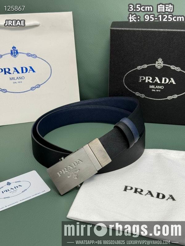 Prada belt 35mmX95-125cm 8L49