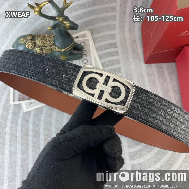 Ferragamo belt 38mmX105-125cm 8L21
