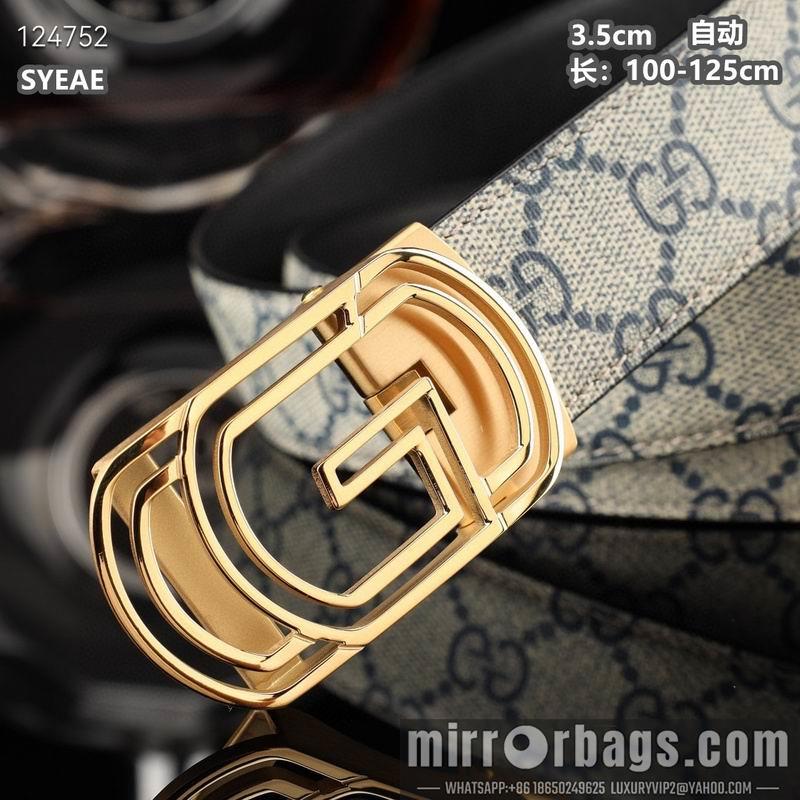 Gucci belt 35mmX100-125cm 8L25