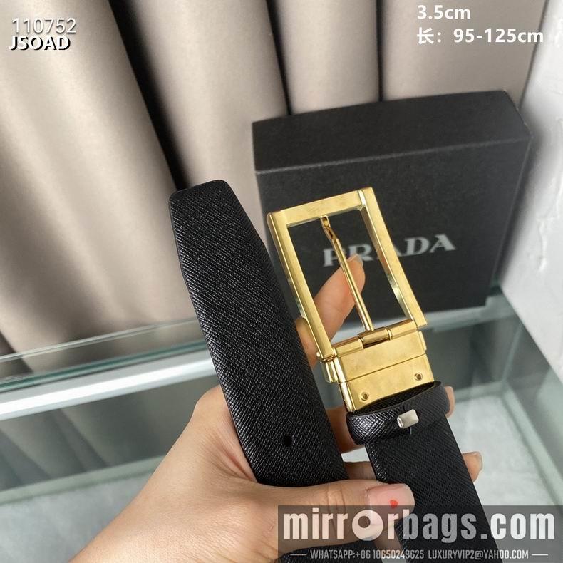 Prada belt 35mmX95-125CM 8L05