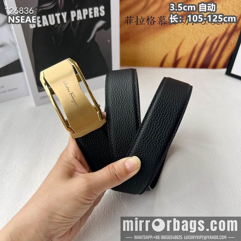 Ferragamo belt 35mmX105-125cm 8L112