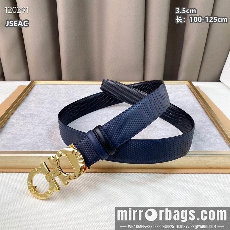 Ferragamo belt 35mmX100-125cm 8L072006