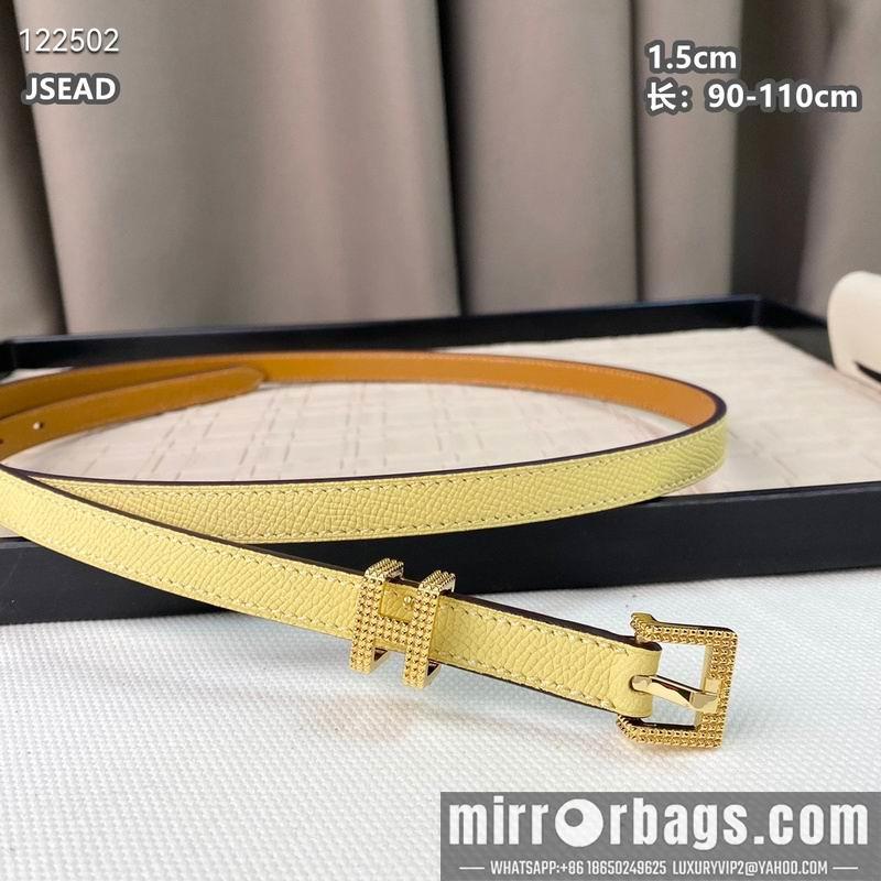 Hermes belt 15mmX90-110cm 8L01