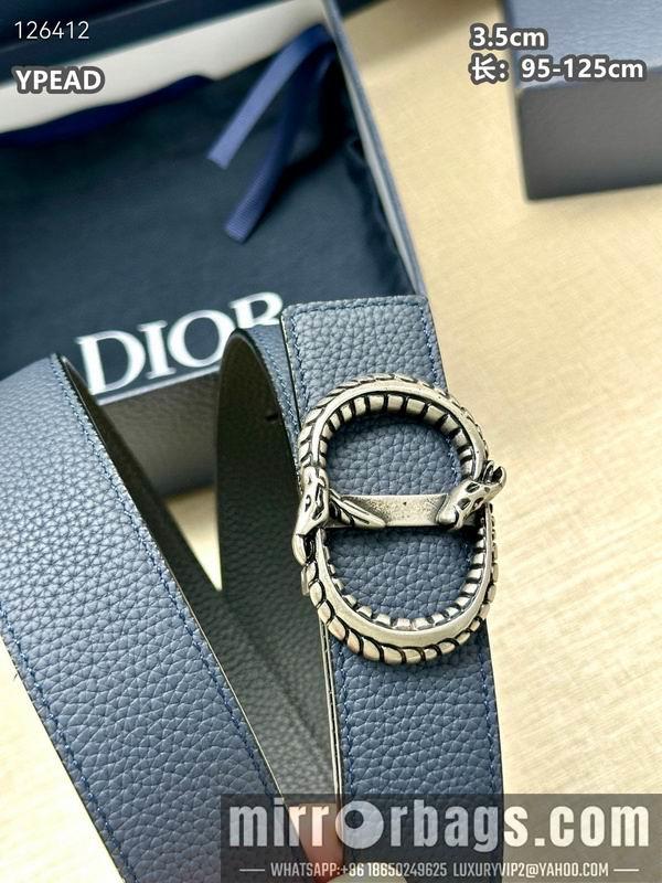 Dior belt 35mmX95-125cm 8L20