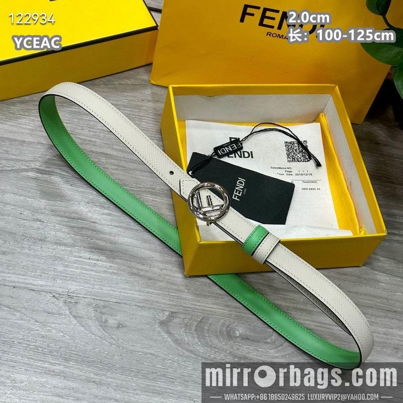 Fendi belt 20mmX100-125cm 8L22