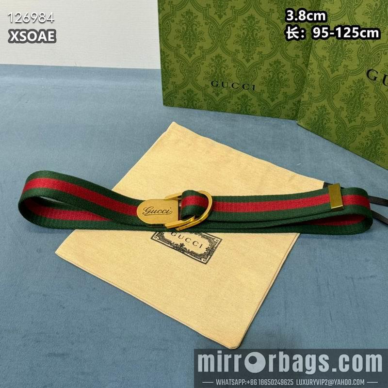 Gucci belt 38mmX95-125cm 8L49