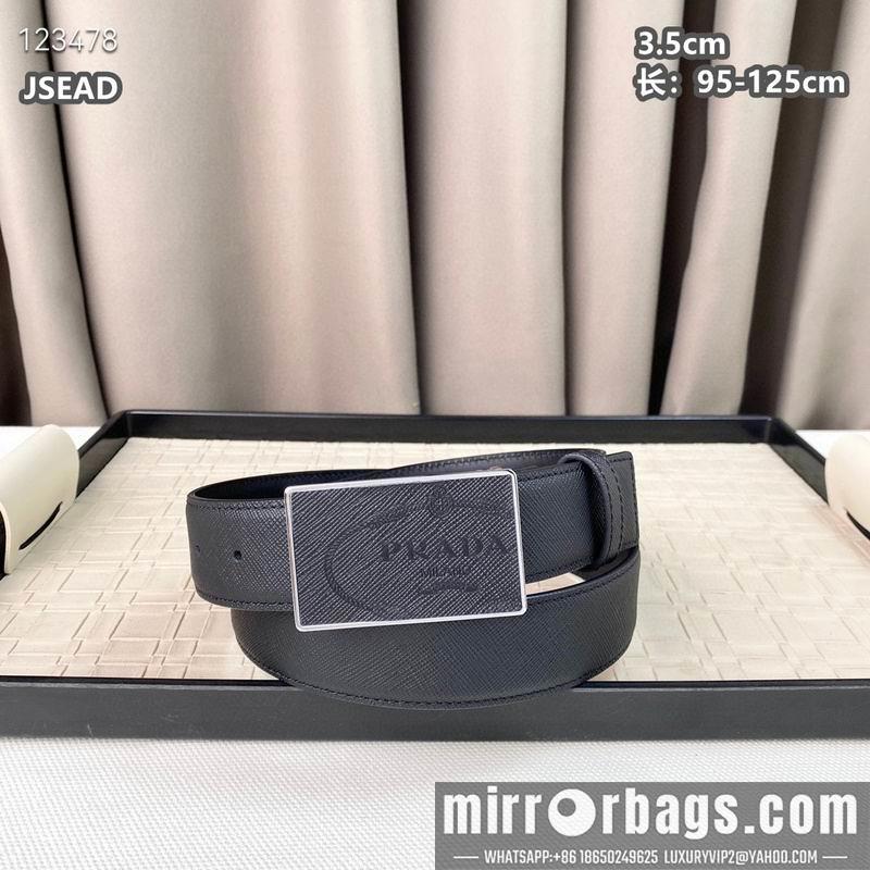 Prada belt 35mmX95-125cm 8L33