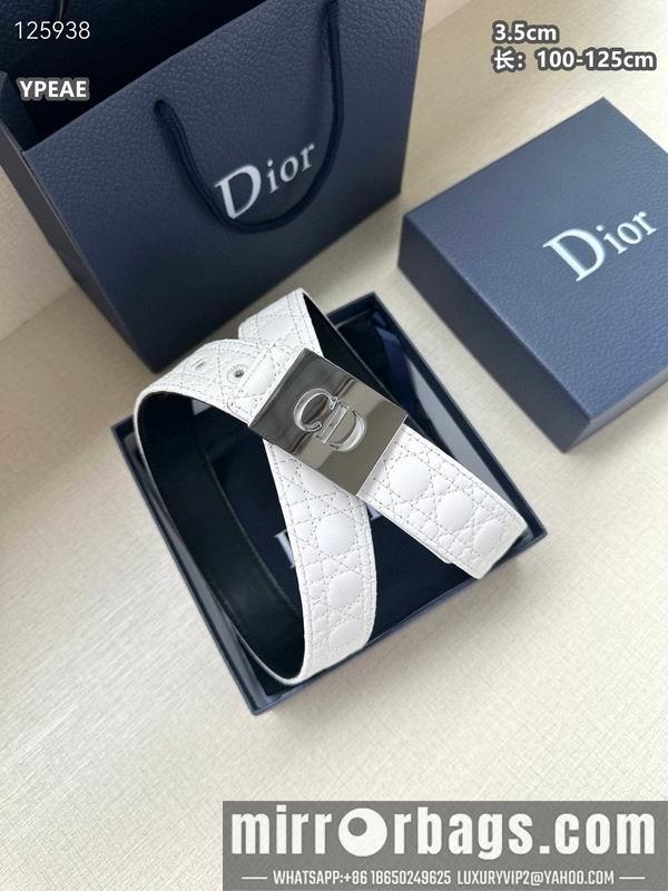 Dior belt 35mmX100-125cm 8L30