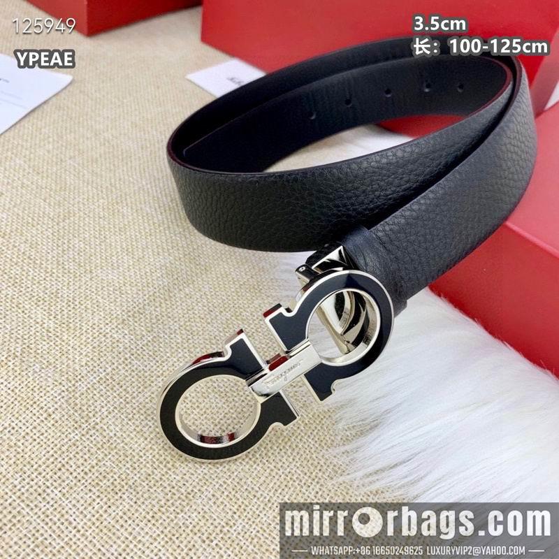 Ferragamo belt 35mmX100-125cm 8L20